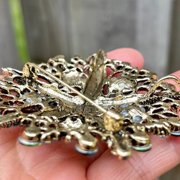 Large Starfish Brooch Starfish Pin Under the Sea Brooch Starfish Pendant - Picture 4 of 5